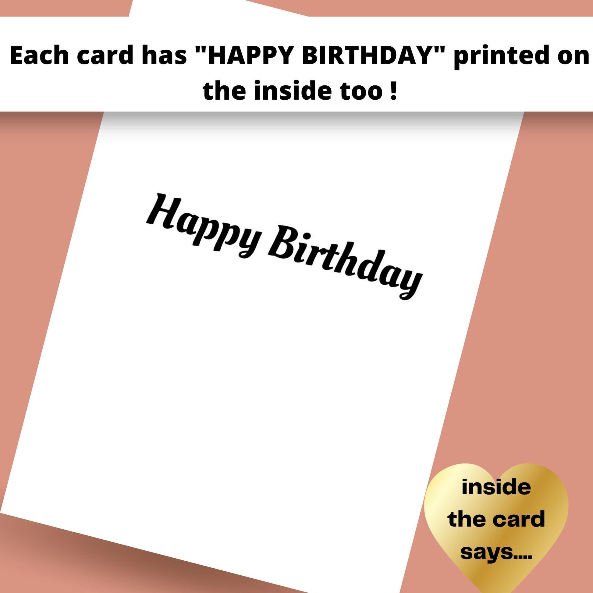 INSIDE a northern soul card is white card with 'Happy Birthday' text on a pink background