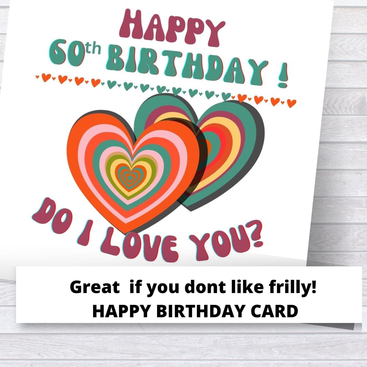 Northern Soul Birthday Card: 55th or 60th options