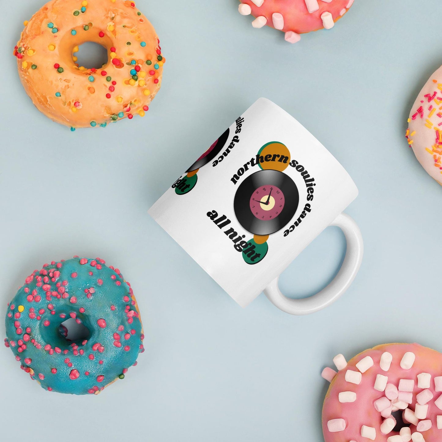 Northern Soul Dance Fan Mug: Retro Music Gift