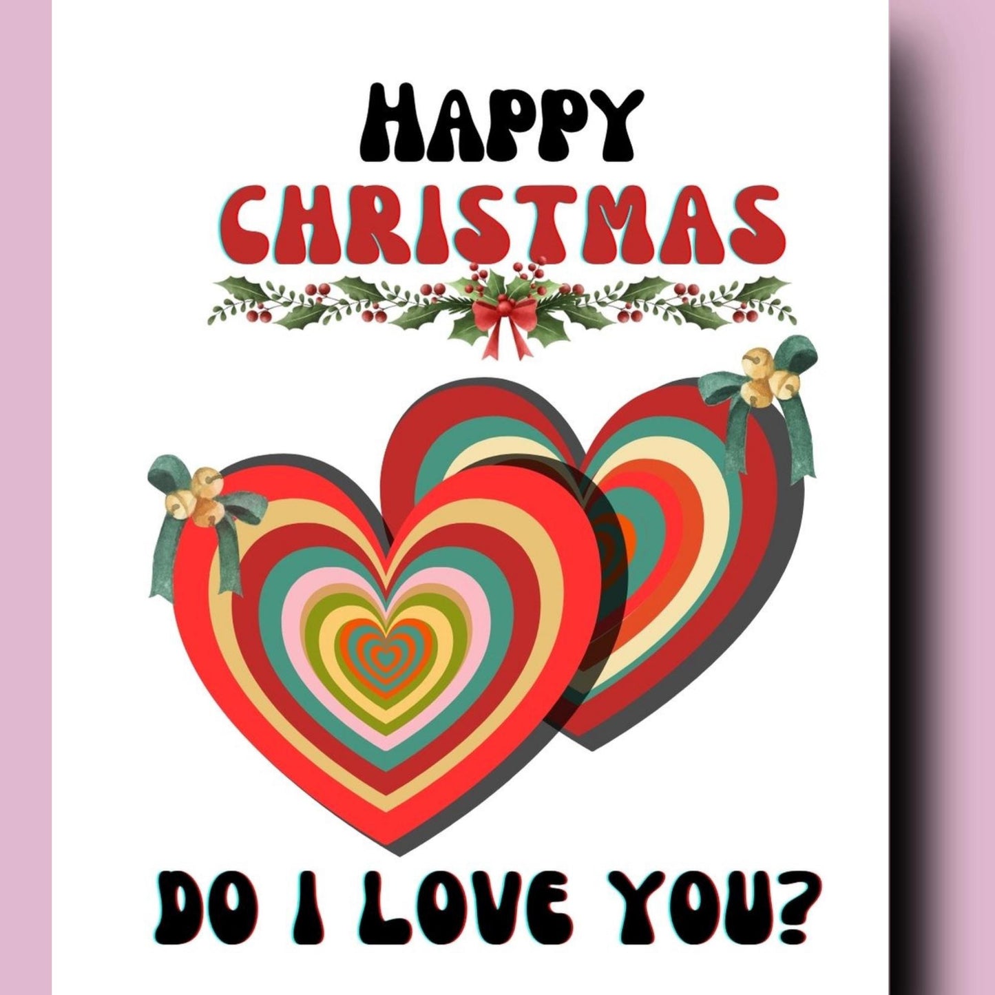 Northern Soul Christmas Card: Retro Soul Dance Fan