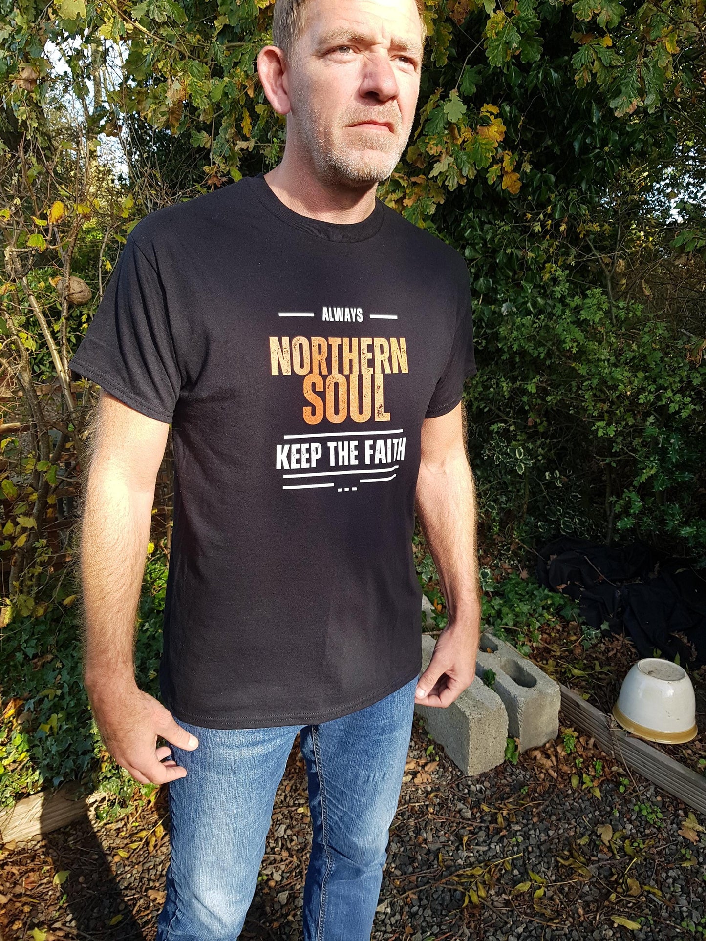 Northern Soul TShirt: Always Keep The Faith, Retro Dance Tee