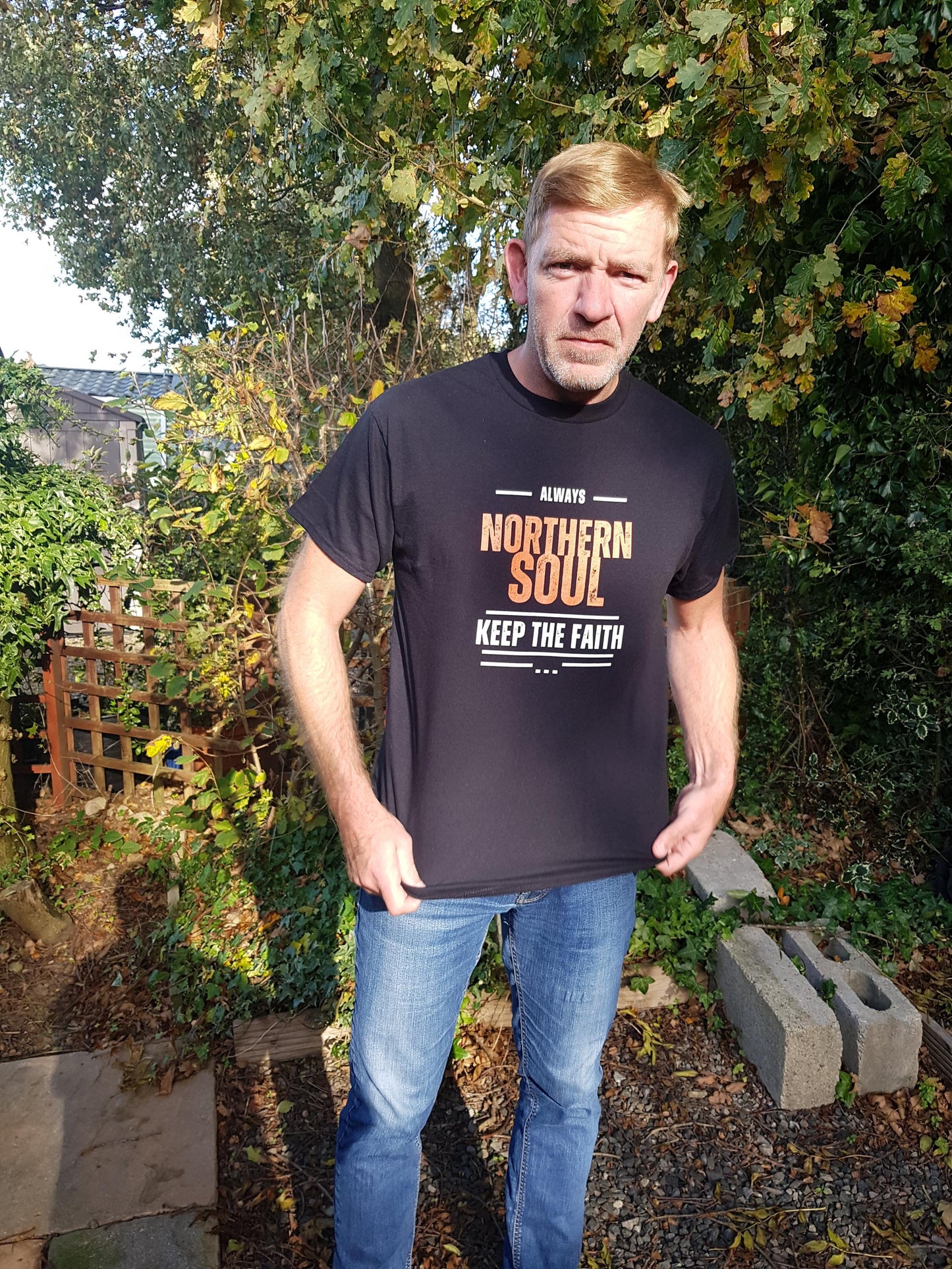 Northern Soul TShirt: Always Keep The Faith, Retro Dance Tee