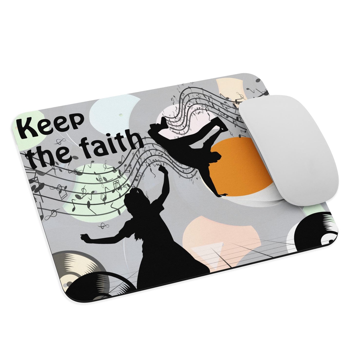 Northern soul gift mouse mat gift for northern soul fan mouse pad . Keep the faith gift for valentines day or birthday gift for him or her