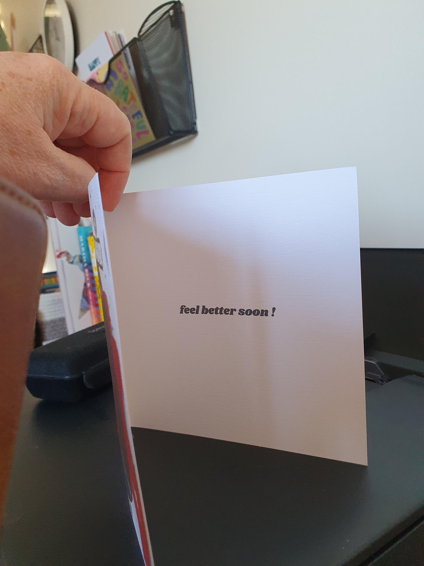 Northern Soul Get Well Card for Brother: Feel Better Soon