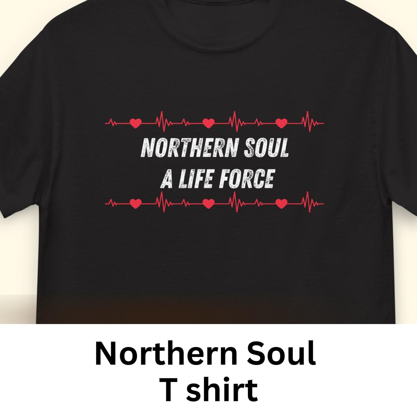 Northern soul t shirt - Its a life force design. A tee for Soul Music fan